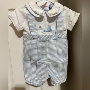 Carriage Boutiques Embroidered Romper